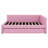 Full XL Size Upholstered Daybed With Pull-Out Trundle Bed, L Shaped Corner Sofabed Frame With Tufted Design Backrest-160608808