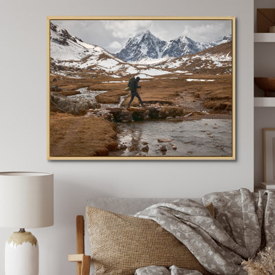 " Hiking In The French Alps "