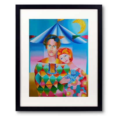 Lover In The Circus Print by Mairim Perez Roca