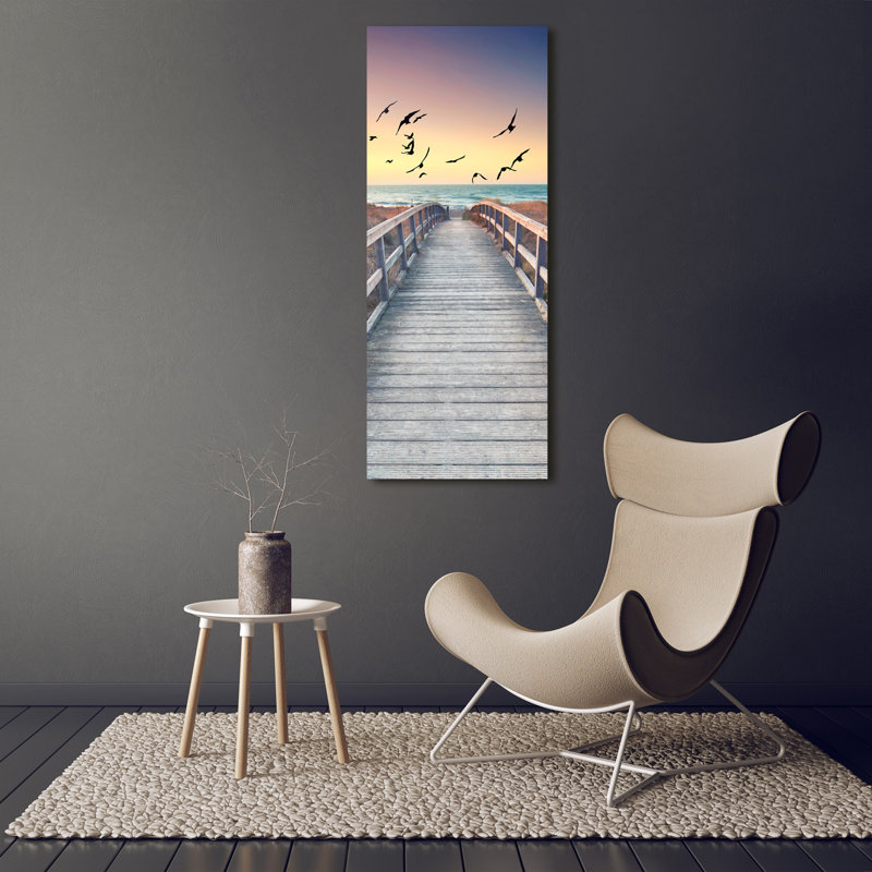 Path to the Beach - Wrapped Canvas Art Prints