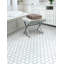 Carreau de mosaïque de plancher et de mur en mosaïque en or hexagonal véritable 12 po x 10 po Calacatta Hexagon 3 po (0,83 pi2 / pièce)