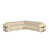 Beige Genuine Leather