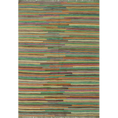 Brishen Wool Geometric Indoor Rug