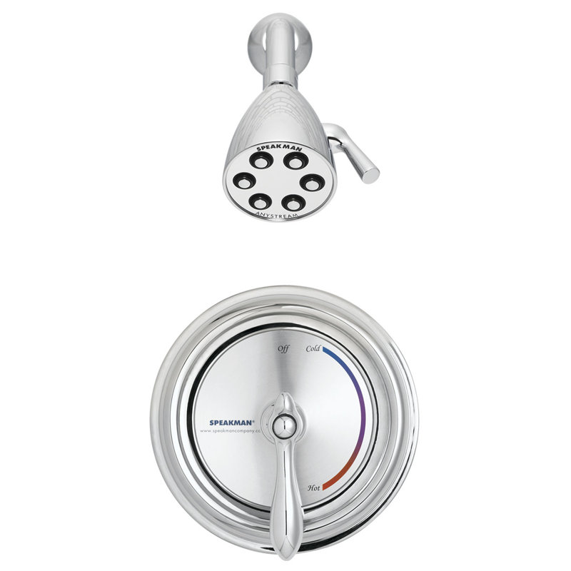 Sentinel Mark II Thermostatic Shower Faucet with Rough-in Valve, Trim