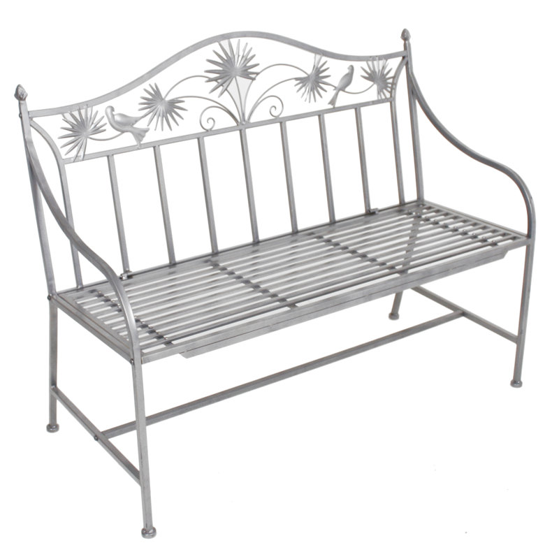Okelly Iron Garden Bench