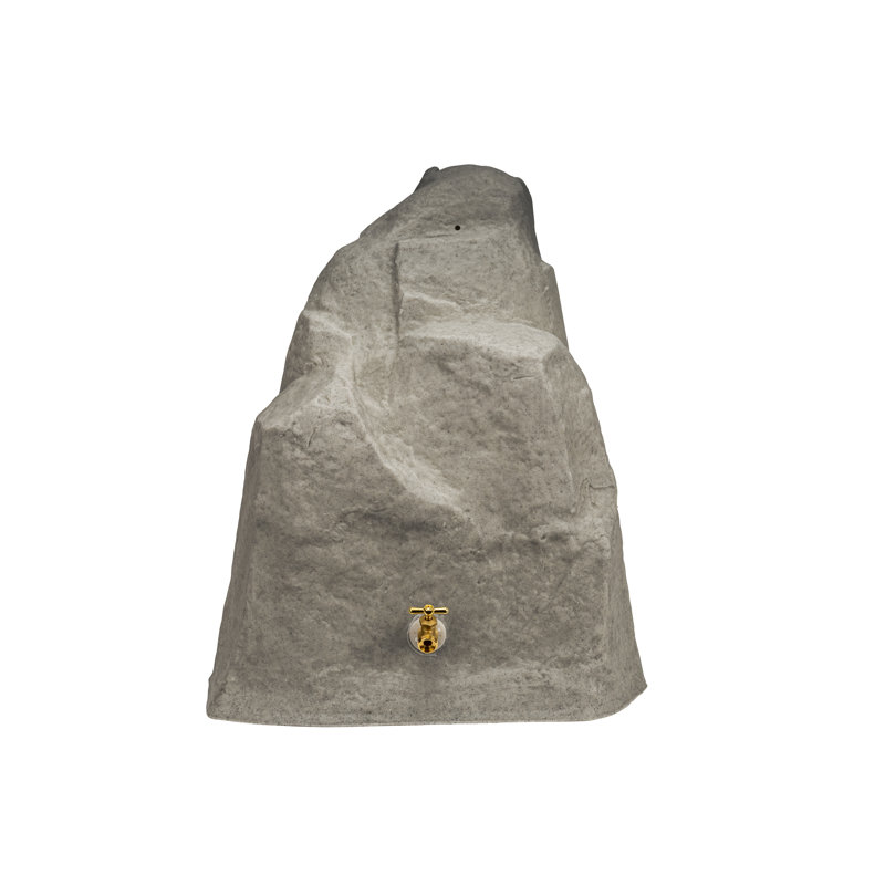 Rain Wizard Baril de pluie en plastique, Granite pâle