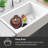 Single Bowl Fireclay Kitchen Sink-88991809