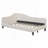 L-Shaped Linen Daybed, with Solid Wood Legs-2013007056-2013006895