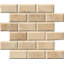 Marzana Cream Subway 12 in. x 12 in. Honed Travertine Mosaic Floor and Wall Tile