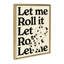 «Let Me Roll It» par Alli Standefer, reproduction d'art sur toile encadrée-236519612