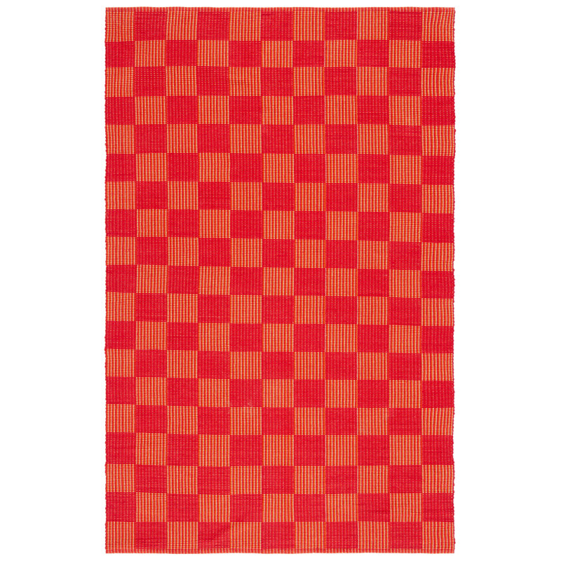Tapis rouge / rouille Della, Rectangle 6 pi x 9 pi