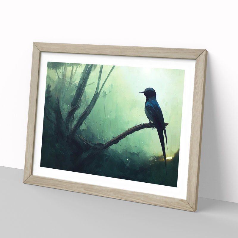 Glorious Swallow Bird - Framed Print