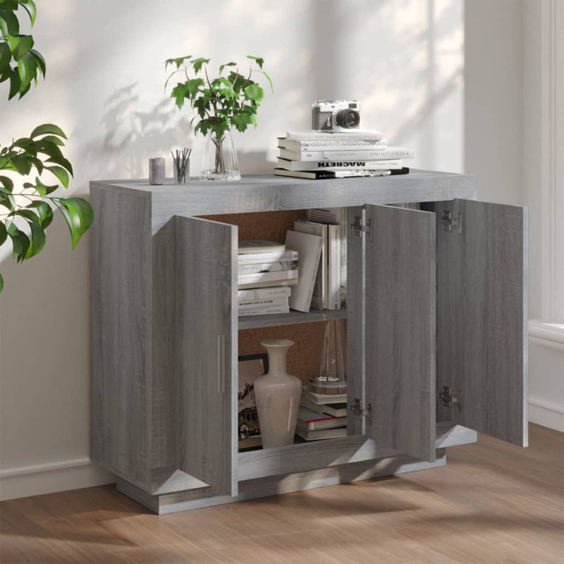 Mathes 92cm Sideboard, Grey Sonoma