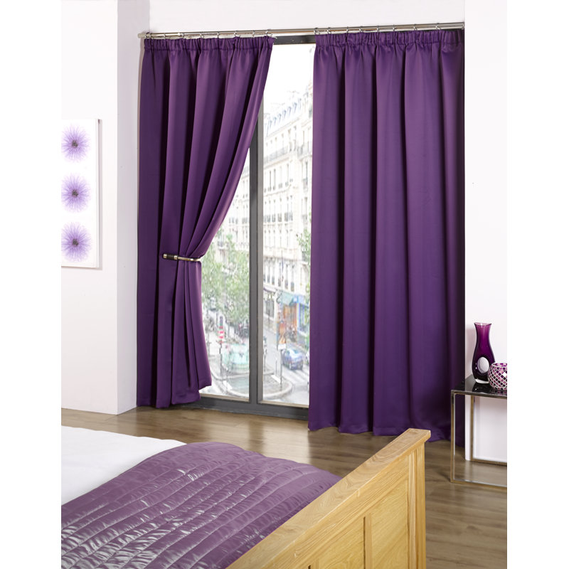 Cozine Pair, Amethyst, 168 W x 229 D cm