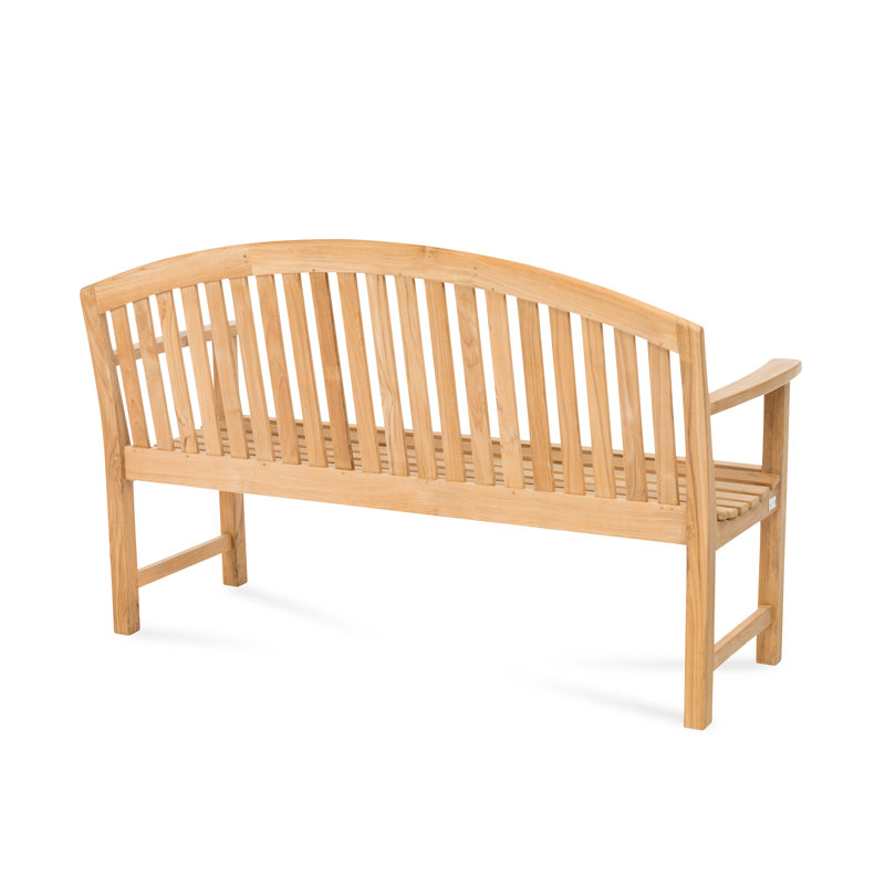 Dodger Outdoor Teak Bench, 40" H x 60" W x 27" D