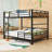 Metal Bunk Bed With Safety Rai-831958646-831958641