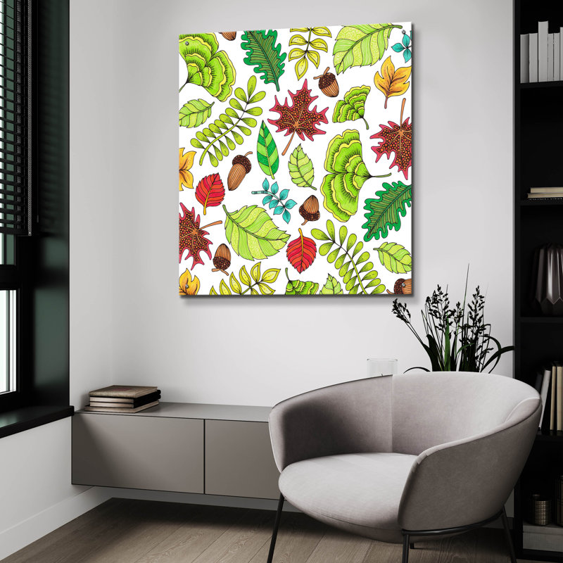 Art mural en verre 13 "Nature Loves" par Hello Angel, H 36 po x l 36 po x P 0,2 po