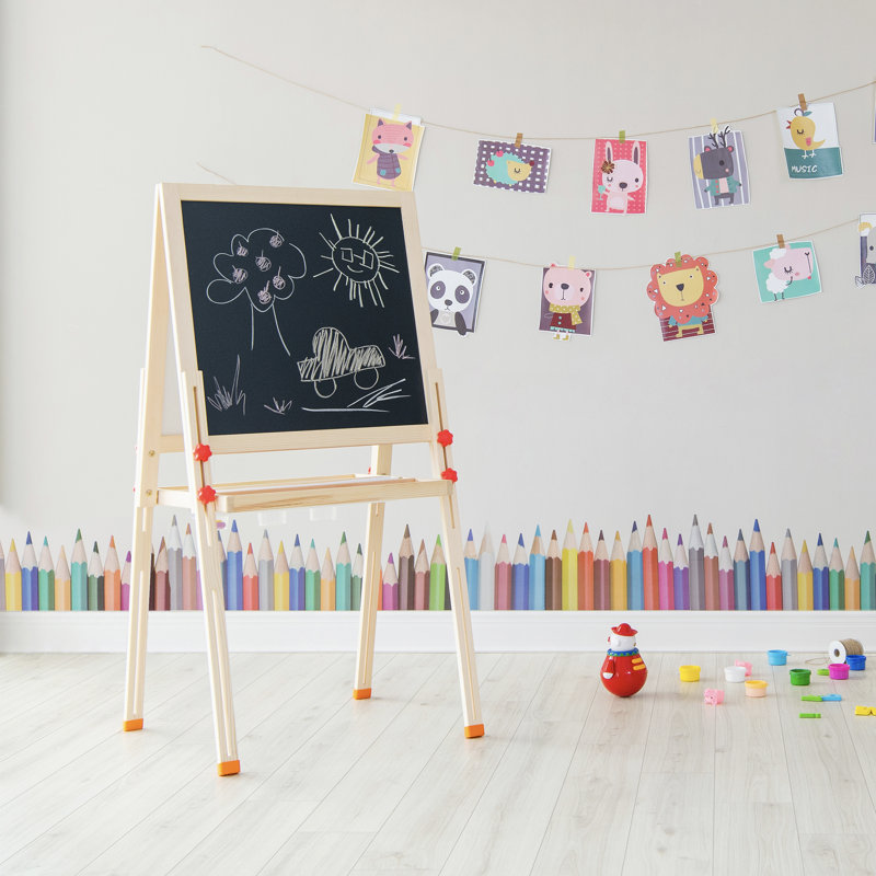 Little Artist Teamson Kids Folding Adjustable Board Easel