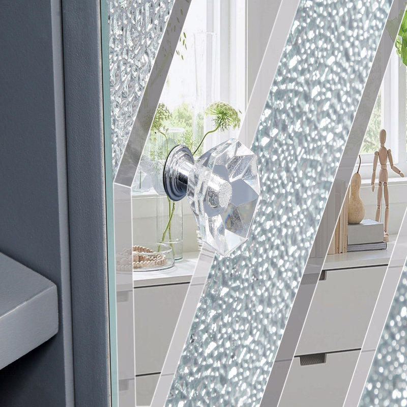 Meuble télé 47 pouces avec portes en verre Diamond
