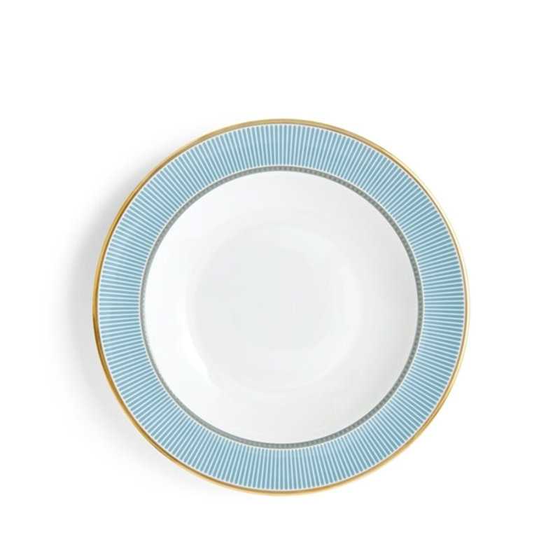 Wedgwood Helia Rim Soup Plate 8.9In