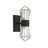 Dryden 2-Light LED Wall Sconce in Matte Black