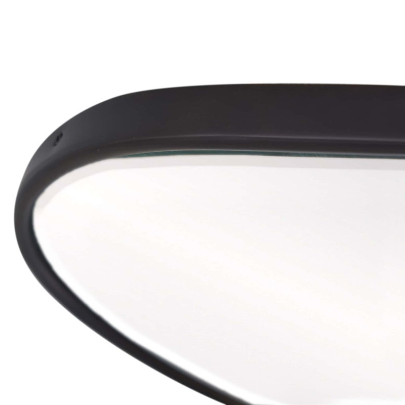 Vaquero Oval Brass Mirror