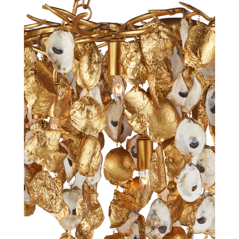 Lucullan Gold Chandelier