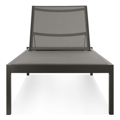 Chaise longue simple d'extérieur Skiff