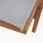 Chaise longue d'extérieur à structure en bois-45218522