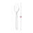 Clear Medium Heavy Weight Teaspoons - 1000 Teaspoons