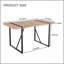 Table de salle à manger Rustic Industrial-129387343-129387344