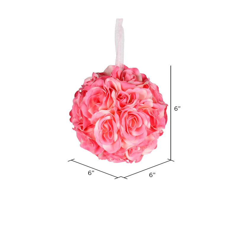 Boule de rose artificielle, Rose