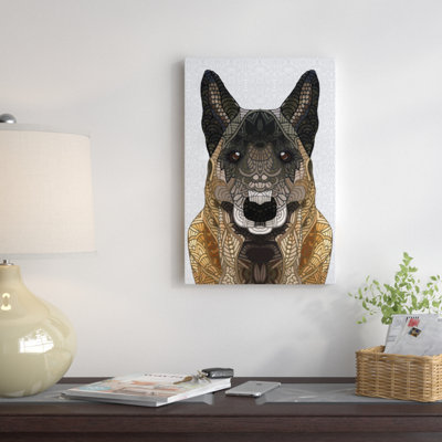 " Malinois - Belgian Shepherd " by Angelika Parker