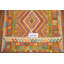 Tapis oriental coloré Kilim 5 x 6