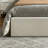 Caron Upholstered Wingback Bed / 54" High Headboard / Simplicity / Minimalist / Without Wooden Slats / Box Spring Request / Easy Assembly / Queen/ Textured Ivory Canvas Chenille-763714778
