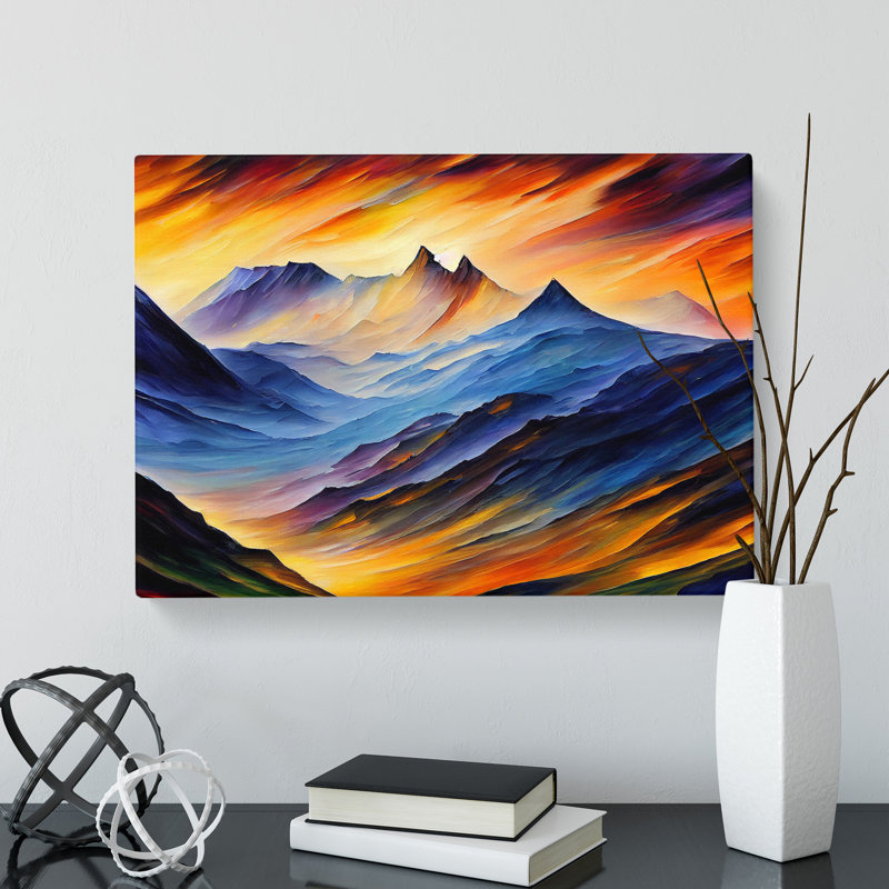 Mountain View - Wrapped Canvas