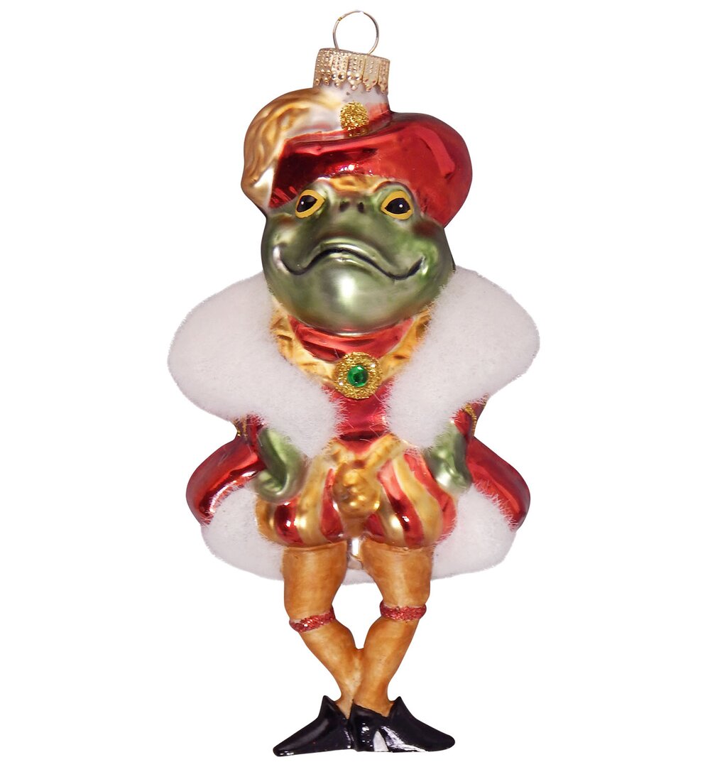 Weihnachtsbaumfiguren FroschkÃ¶nig