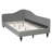L-Shaped Linen Daybed, With Solid Wood Legs-1024657899-1024657897