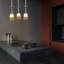  Luminaire suspendu en verre transparent Home Home