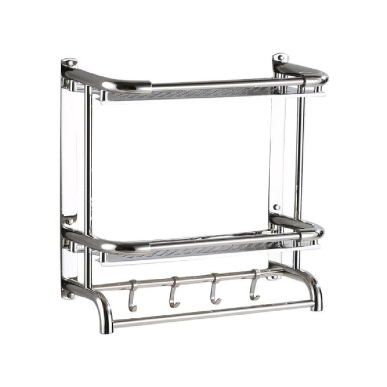 Rebrilliant Kosel Adhesive Stainless Steel Shower Caddy