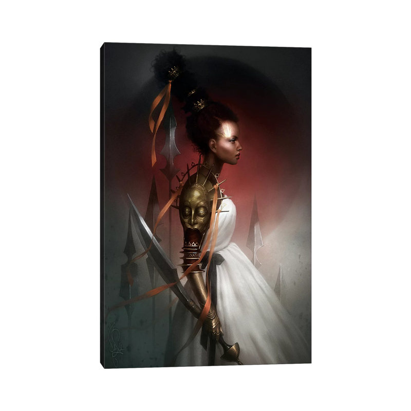 Red Poison by Melanie Delon - Painting on Canvas, Wrapped Canvas, 66.04 cm H x 45.72 cm W x 3.175 cm D