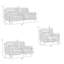 Jinaya 3 - Piece Living Room Set-900304108