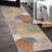 Pebble Geometric Contemporary Machine-Washable Multi Rug-760905705