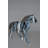 Aaheli Modern Art Multi Color Horse Resin Statue - Size: 4"L x 13"W x 11"H.