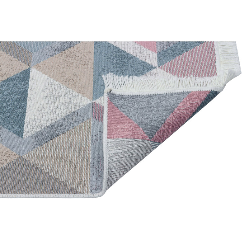 Arya Geometric Hand Woven Area Rug, Rectangle 160 x 230cm
