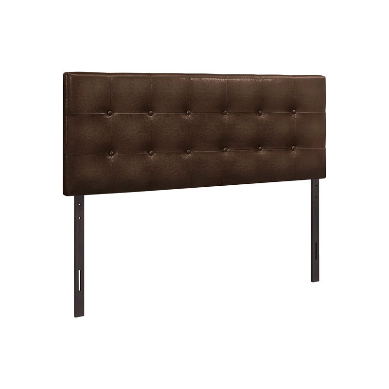 Bed, Headboard Only, Full Size, Bedroom, Upholstered, Full, Brown