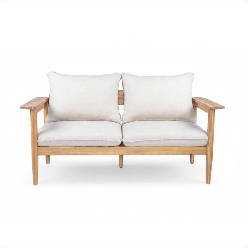 Causeuse d'extérieur en bois d'acacia Terassi