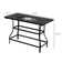 Table de bar rectangulaire E-Coating