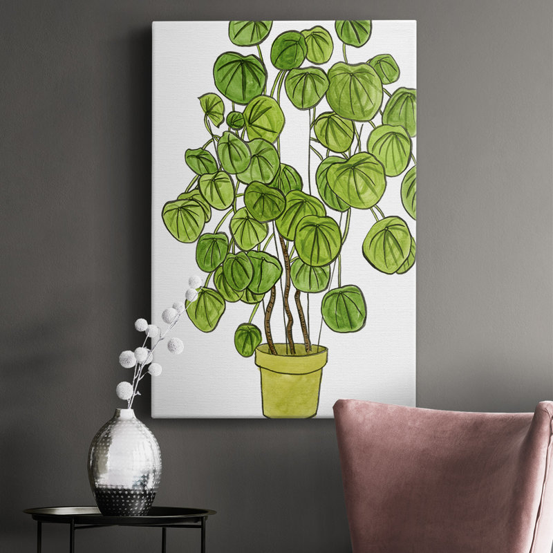 - Peinture sur toile tendue, H 48 po x l 32 po x P 1 po