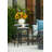 Charlotte Metal Outdoor Side Table , in. W in. D